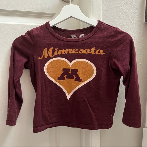 University of Minnesota heart crop top - Picture 1 of 1